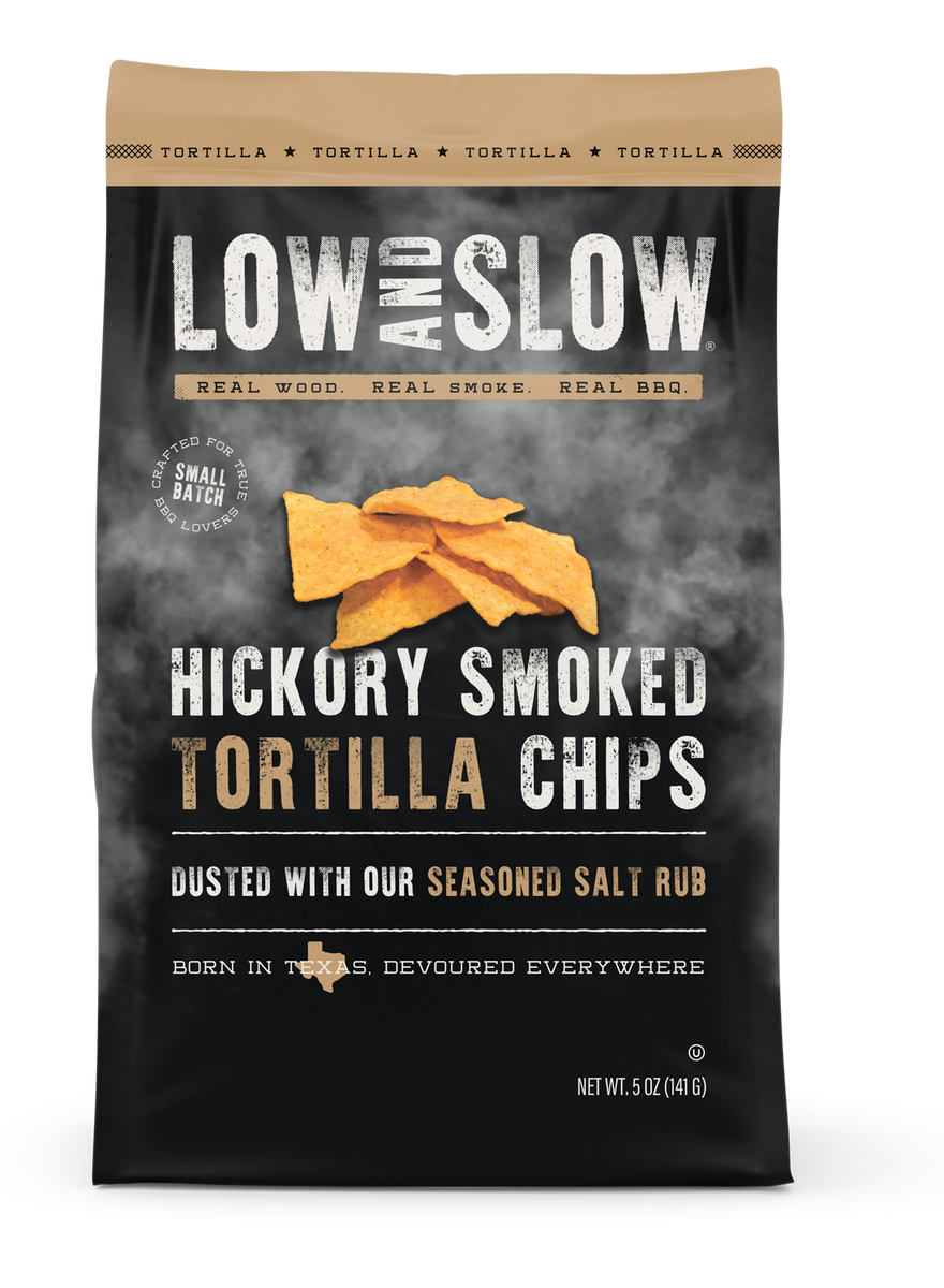 Hickory Smoked Tortilla Chips Low and Slow Snacks