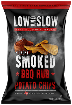 Hickory Smoked BBQ Potato Chips – Low and Slow Snacks