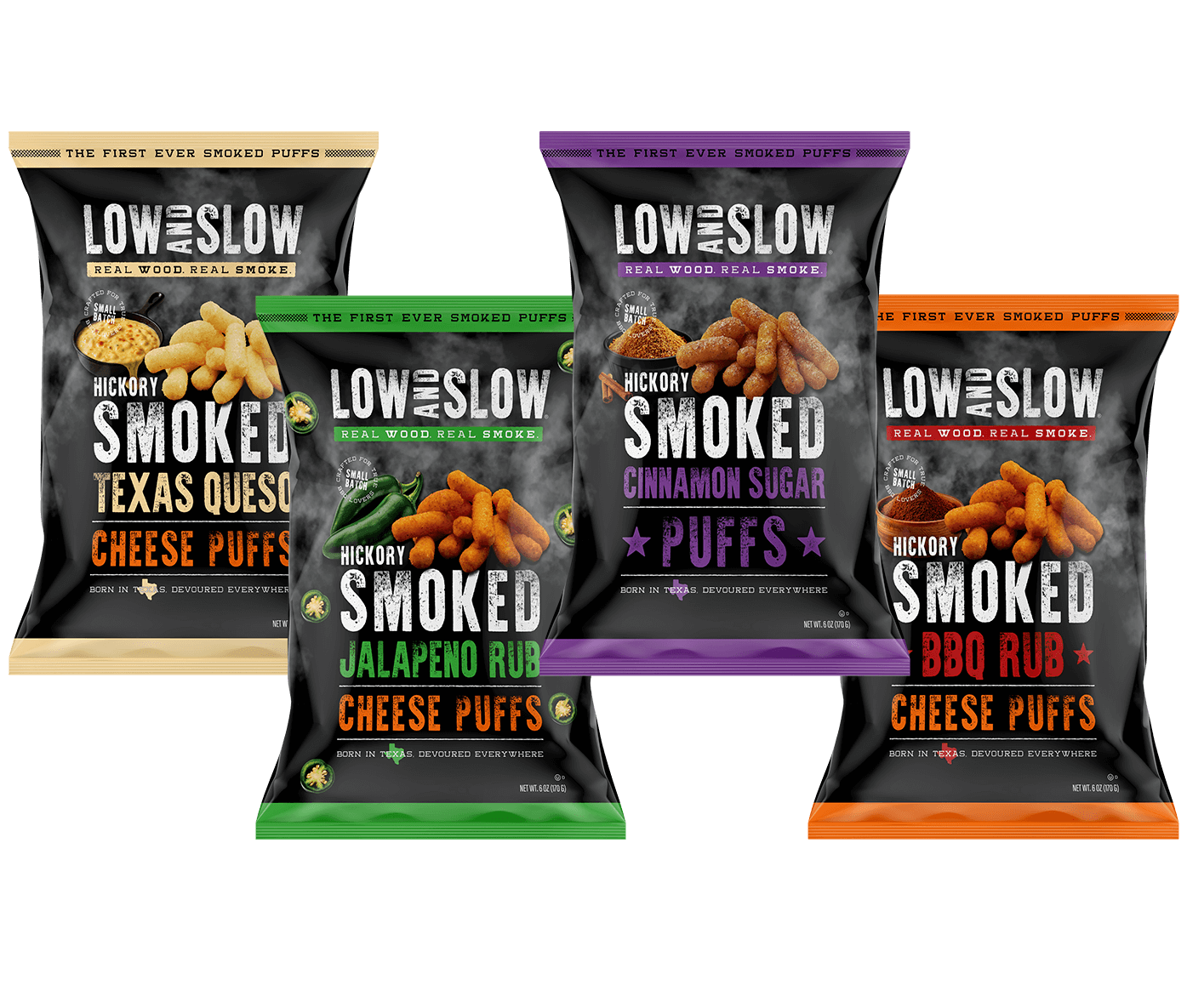 Hickory Smoked Puffs Sample Pack – Low and Slow Snacks